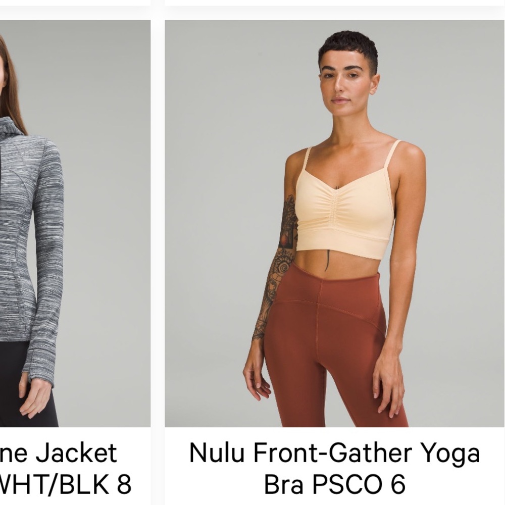 Lulu Lemon Yoga Sports Bra 6